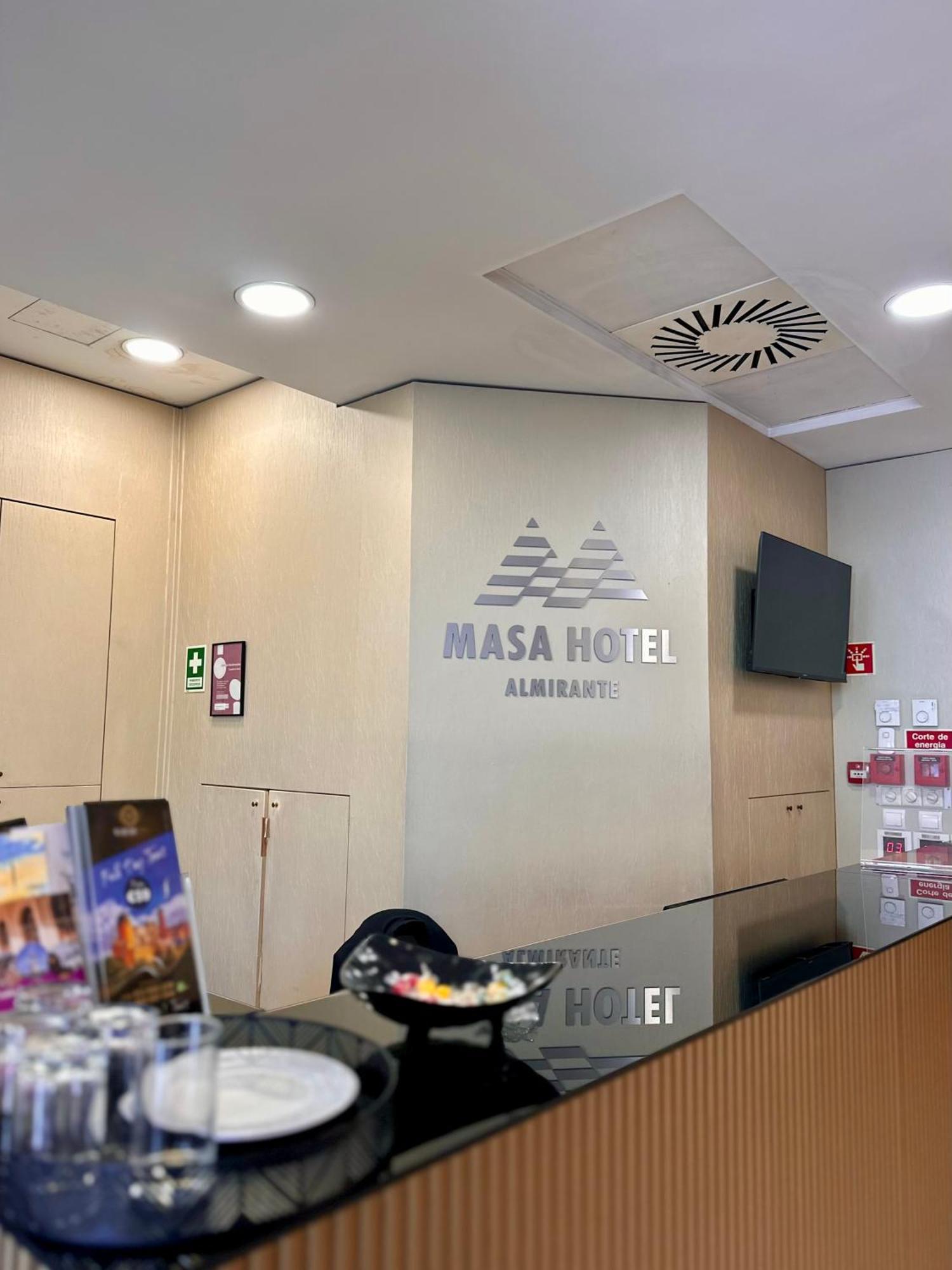 Masa Hotel Almirante Lisboa Dış mekan fotoğraf
