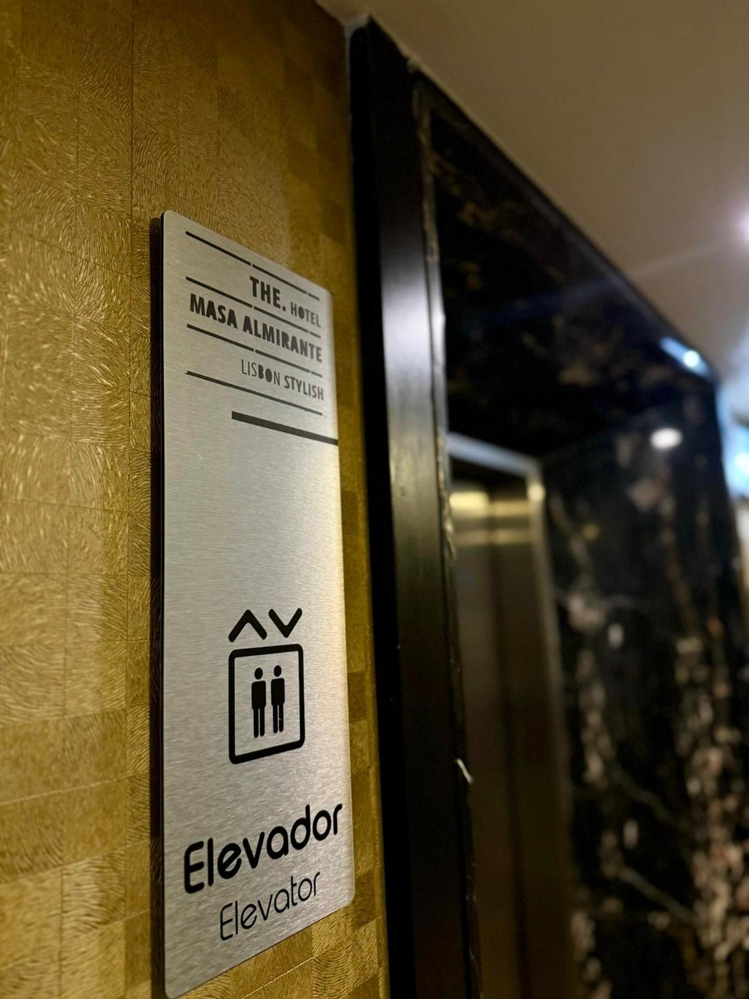 Masa Hotel Almirante Lisboa Dış mekan fotoğraf